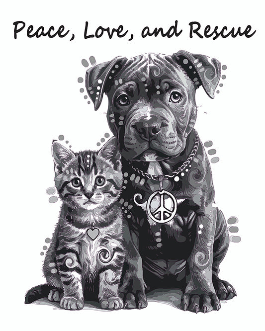 The Peaceful Love Duo Mini Print (Ltd. Edition) (102825)