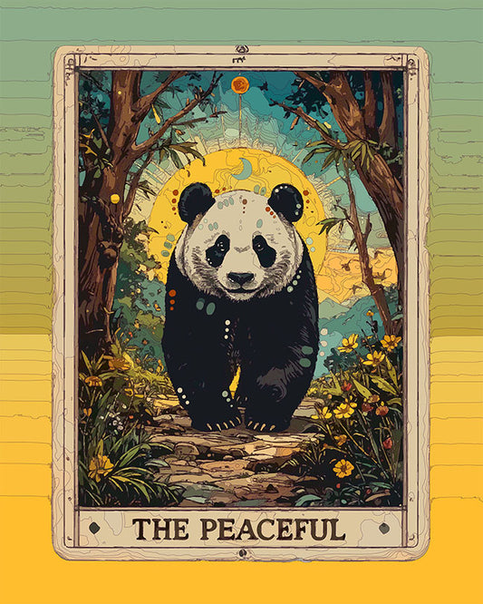 The Peaceful Tarot Mini Print (Ltd. Edition) (121225)