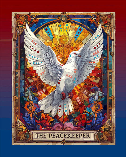 The Peacekeeper Tarot Mini Print (Ltd. Edition) (011626)