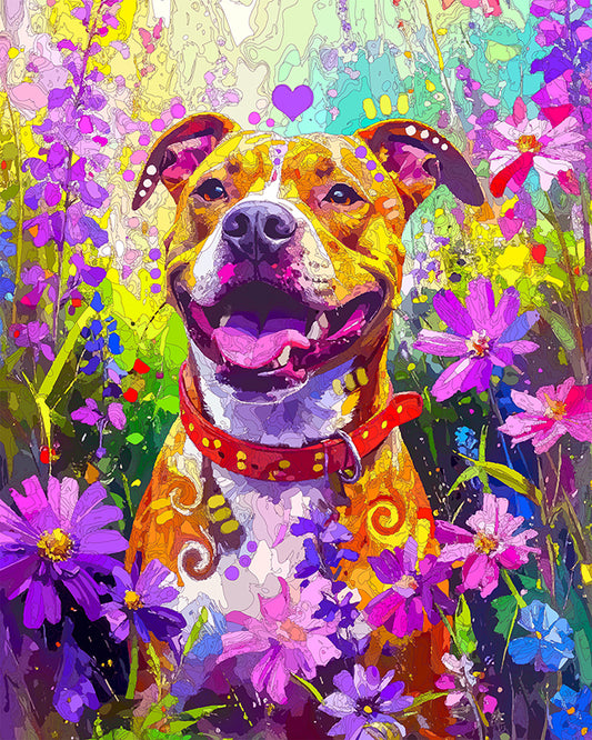 The Perennial Pittie Mini Print (Ltd. Edition) (080825)