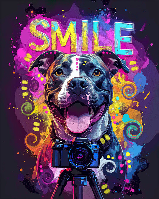 The Photo Smile Pittie Mini Print (Ltd. Edition) (072326)