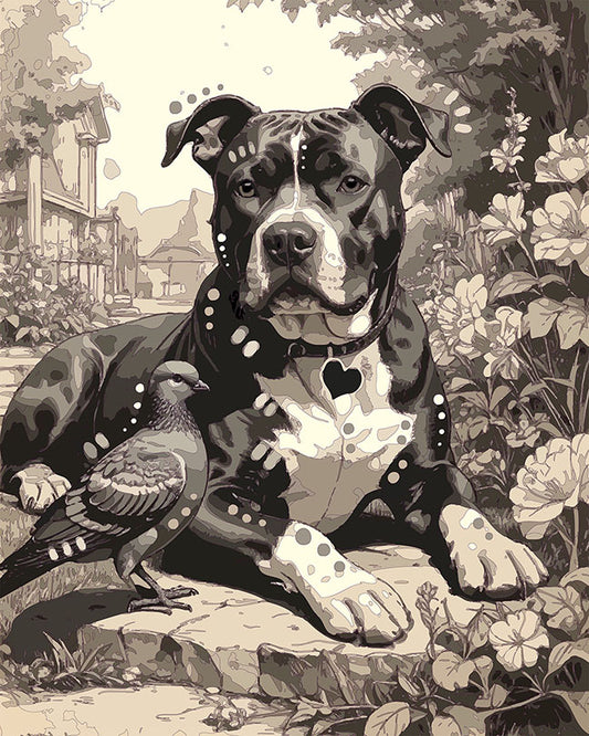 The Pigeon Befriend Pit Mini Print (Ltd. Edition) (021026)
