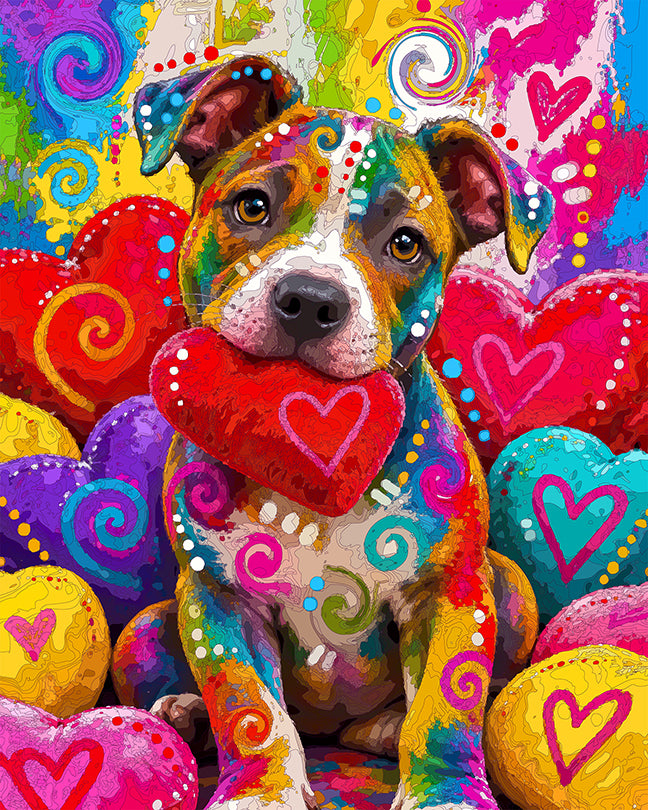 The Pillow Talk Pup Mini Print (Ltd. Edition) (091826)