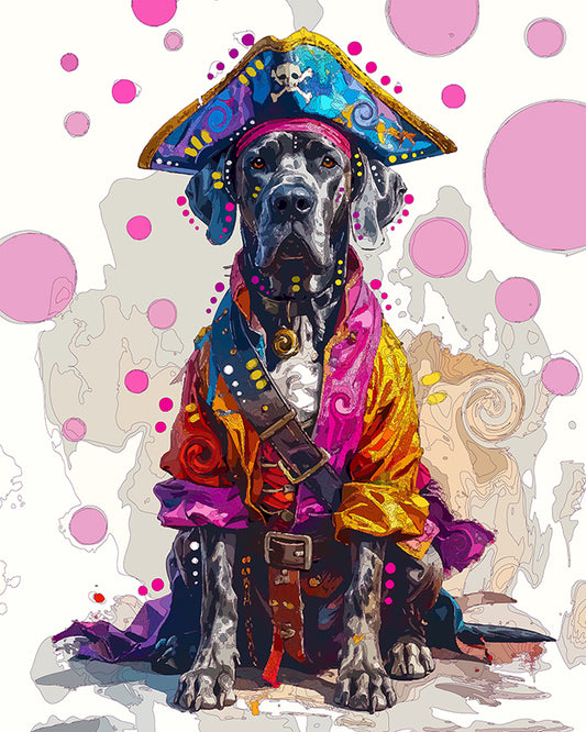 The Pirate Dane Mini Print (Ltd. Edition) (051826)