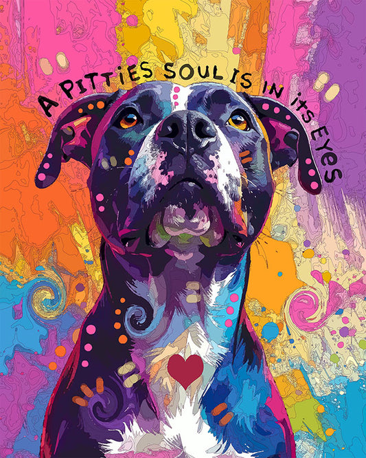 The Pittie Soul Mini Print (Ltd. Edition) (021926)