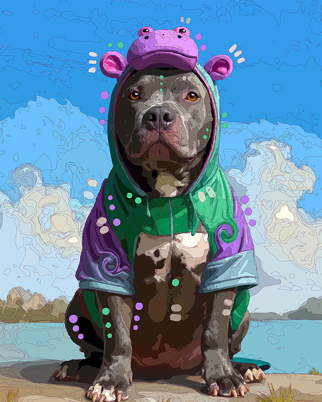 The Pittiepotamus Mini Print (Ltd. Edition) (061726)