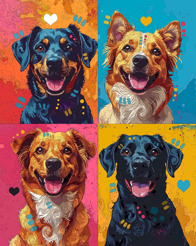 The Pop Love Mutts Mini Print (Ltd. Edition) (012026)