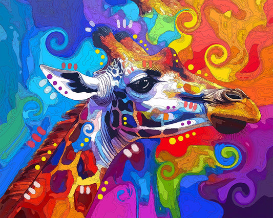 The Pop Out Baby Giraffe Mini Print (Ltd. Edition) (040726)