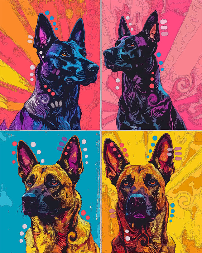The Pop Shades Of Malinois Mini Print (Ltd. Edition) (022626)