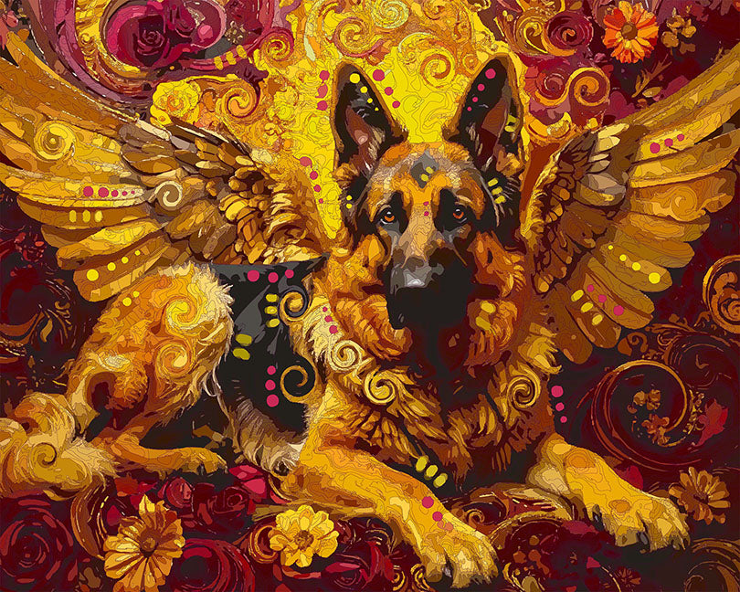 The Posh Angel Shepherd Mini Print (Ltd. Edition) (111425)