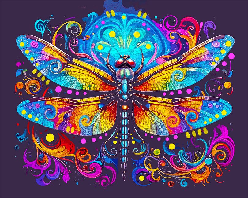 The Poster Dragonfly Mini Print (Ltd. Edition) (100125)