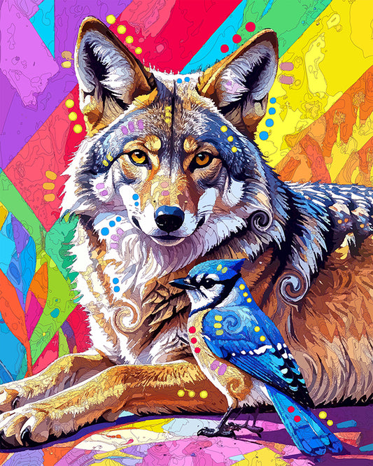 The Protected Coyote Mini Print (Ltd. Edition) (080525)