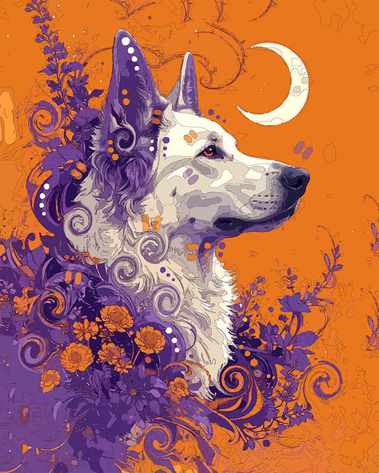 The Quarter Moon Shep Mini Print (Ltd. Edition) (020326)