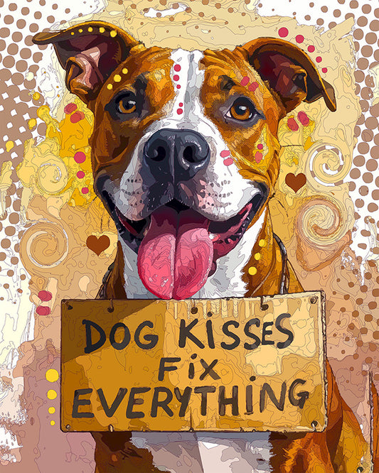 The Quick Fix Pittie Mini Print (Ltd. Edition) (071726)