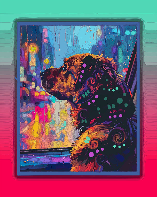 The Rainy Day Road Trip Mini Print (Ltd. Edition) (070926)