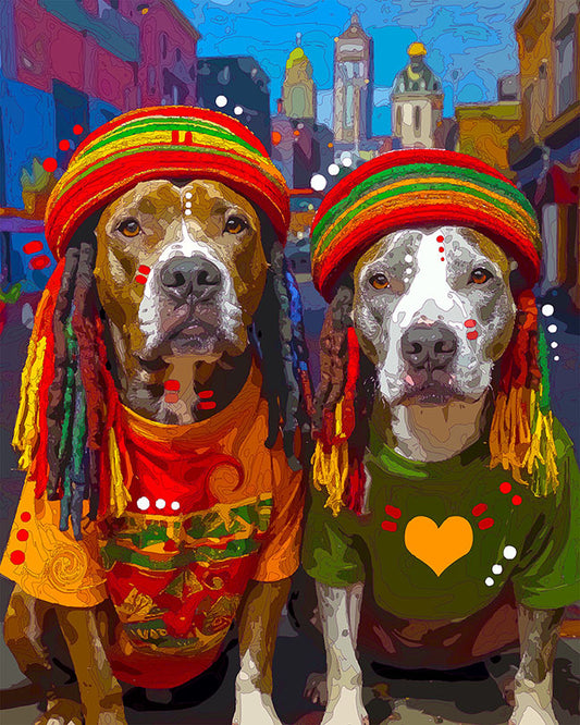 The Rasta Pitties Mini Print (Ltd. Edition) (042926)
