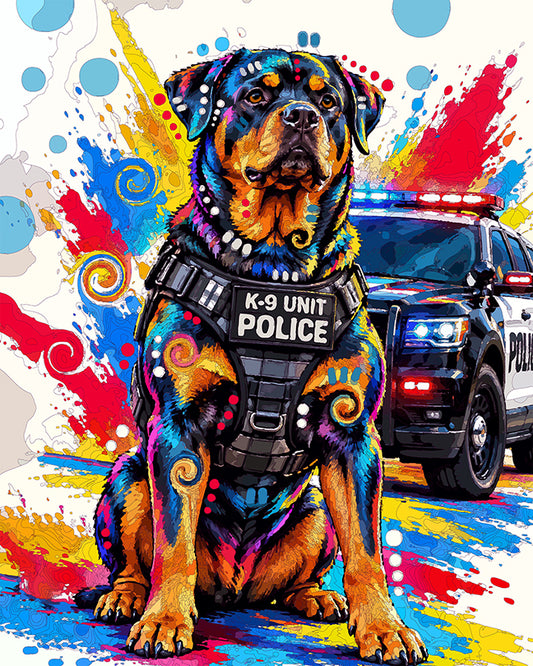 The Ready For Service Rottie Mini Print (Ltd. Edition) (092526)