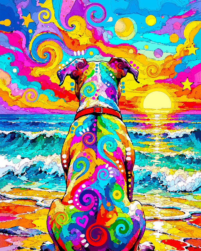 The Reimagination Sunset Pit Mini Print (Ltd. Edition) (100926)