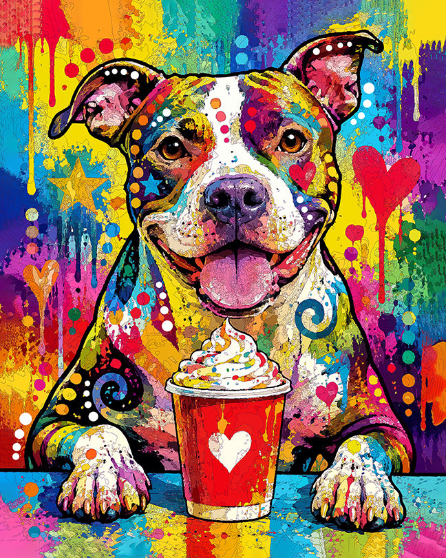 The Reimagined Puppuccino Pit Mini Print (Ltd. Edition) (102226)