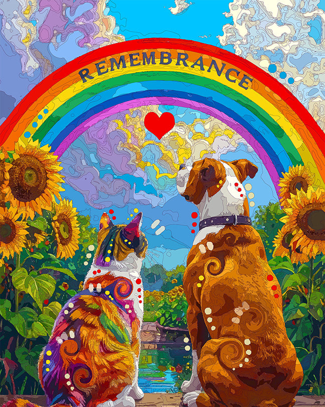 The Remembrance Rainbow Mini Print (Ltd. Edition) (082826)