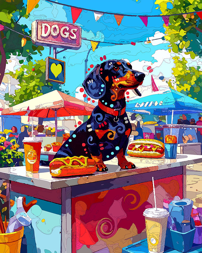 The Return Of The Hot Dog Stand Sitter Mini Print (Ltd. Edition) (070226)