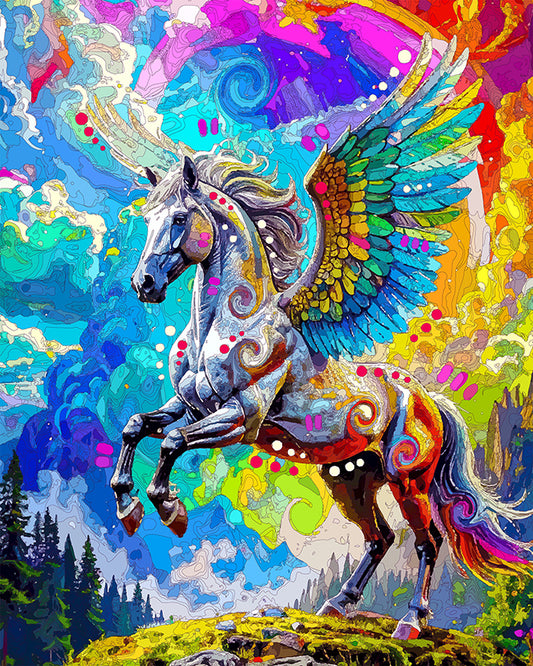 The Rise Above Pegasus Mini Print (Ltd. Edition) (051526)