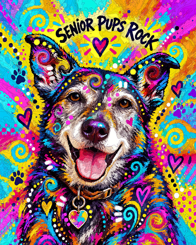 The Rockin Senior Mini Print (Ltd. Edition) (091626)