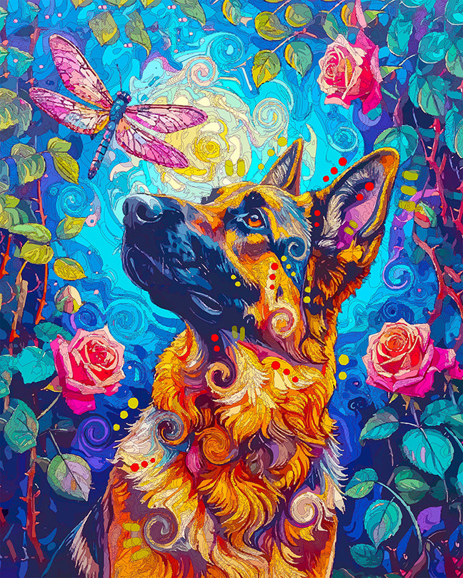 The Rose Garden Observer Shep Mini Print (Ltd. Edition) (100325)