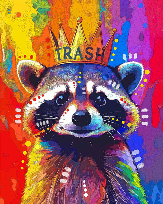 The Royal Trash Panda Mini Print (Ltd. Edition) (032726)