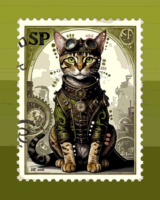 The SP Abyssinian Stamp Mini Print (Ltd. Edition) (033126)