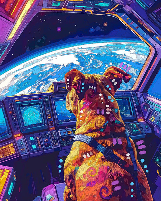 The Safe Return Pittie Mini Print (Ltd. Edition) (041026)