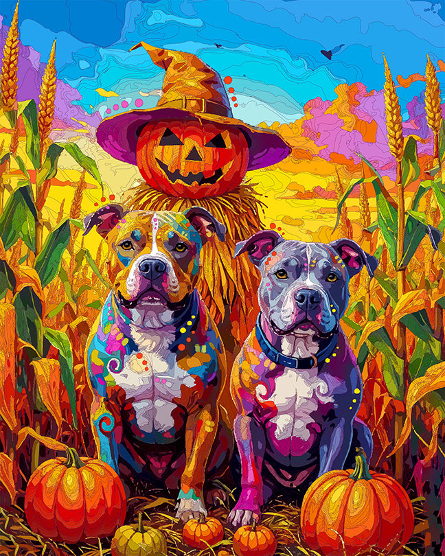 The Scarecrow Corn Pitties Mini Print (Ltd. Edition) (090425)