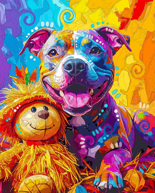 The Scarecrow Toy Pittie Mini Print (Ltd. Edition) (100625)