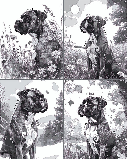 The Seasons Of The Boxer Mini Print (Ltd. Edition) (012726)