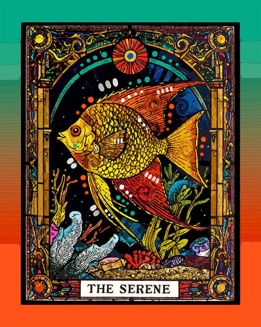 The Serene Tarot Mini Print (Ltd. Edition) (030226)