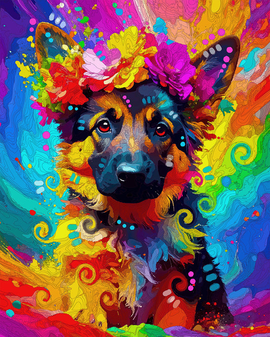 The Shep Pup In Dreamland Mini Print (Ltd. Edition) (071525)