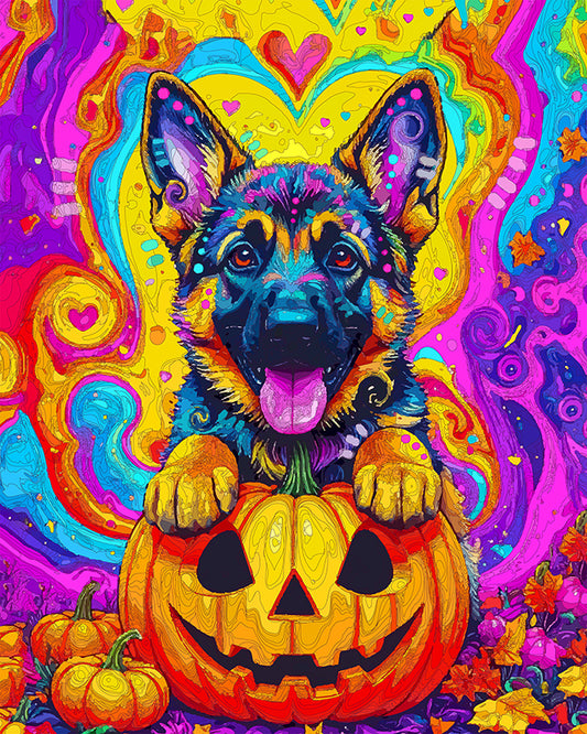 The Shep Pups First Halloween Mini Print (Ltd. Edition) (100925)