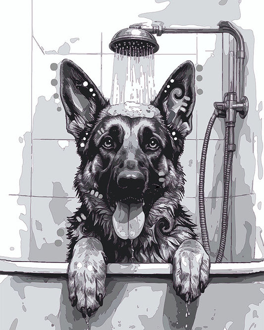 The Shower Shepherd Mini Print (Ltd. Edition) (011626)