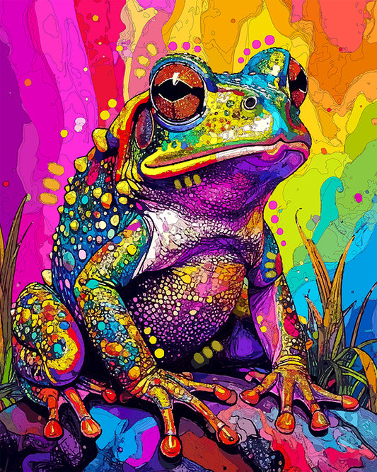 The Situated Rock Star Toad Mini Print (Ltd. Edition) (082925)