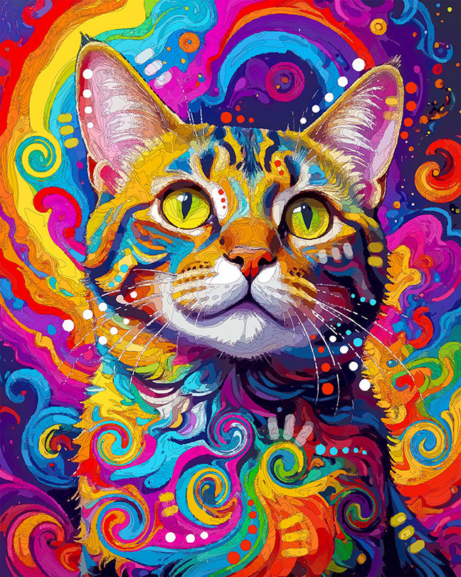 The Skylight Tabby Mini Print (Ltd. Edition) (092625)