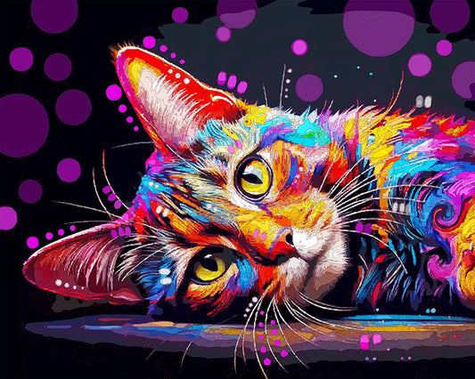The Sleep In Color Cat Mini Print (Ltd. Edition) (082625)
