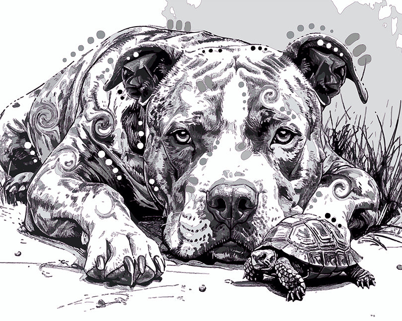 The Slow Poke And Sleepy Head Mini Print (Ltd. Edition) (102025)