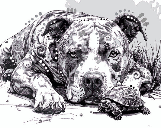 The Slow Poke And Sleepy Head Mini Print (Ltd. Edition) (102025)