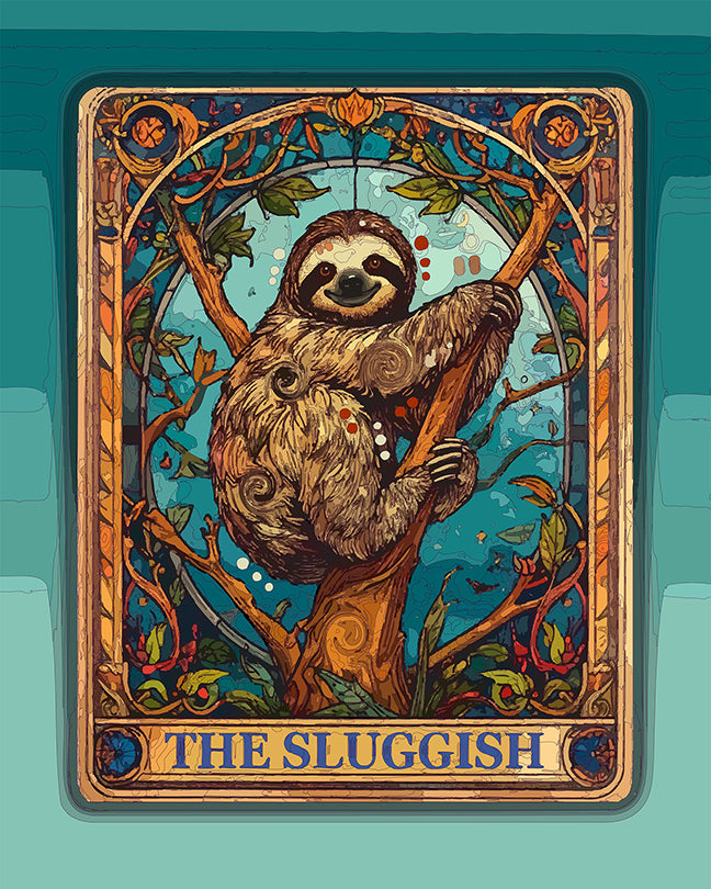 The Sluggish Tarot Mini Print (Ltd. Edition) (070326)