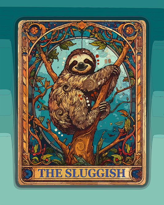 The Sluggish Tarot Mini Print (Ltd. Edition) (070326)
