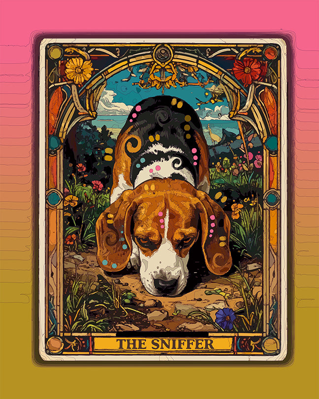 The Sniffer Tarot Mini Print (Ltd. Edition) (070226)