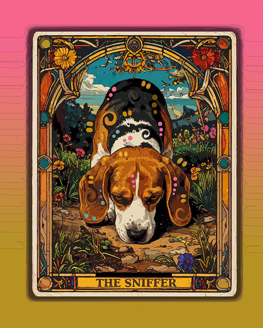 The Sniffer Tarot Mini Print (Ltd. Edition) (070226)