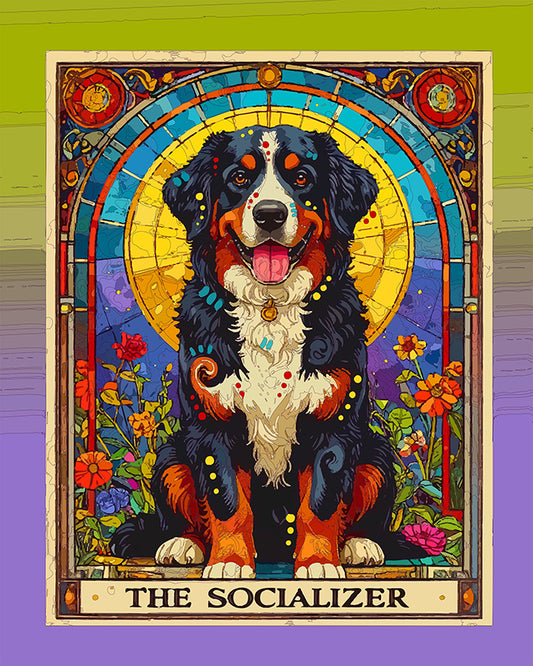The Socializer Tarot Mini Print (Ltd. Edition) (042026)