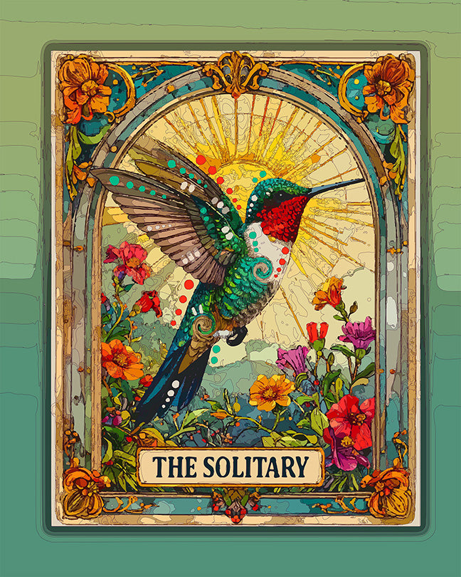 The Solitary Tarot Mini Print (Ltd. Edition) (072426)