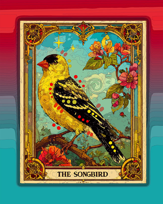 The Songbird Tarot Mini Print (Ltd. Edition) (071626)